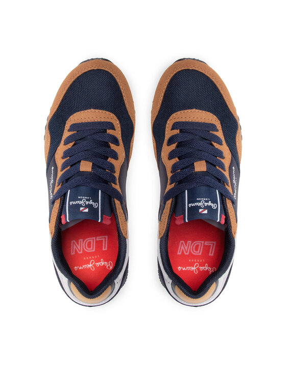 Pepe Jeans Pepe Jeans Snīkeri London One Basic B PBS30540 Tumši zils