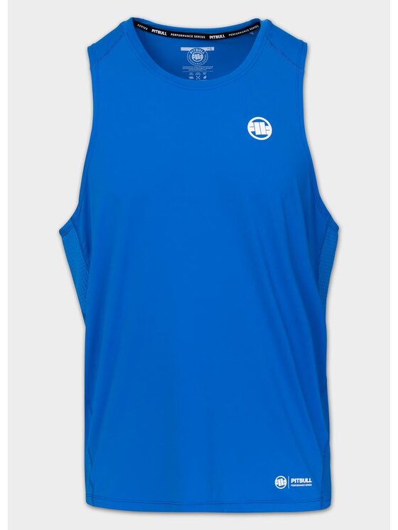 PITBULL PITBULL Tank top RUNWAY Niebieski Regular Fit