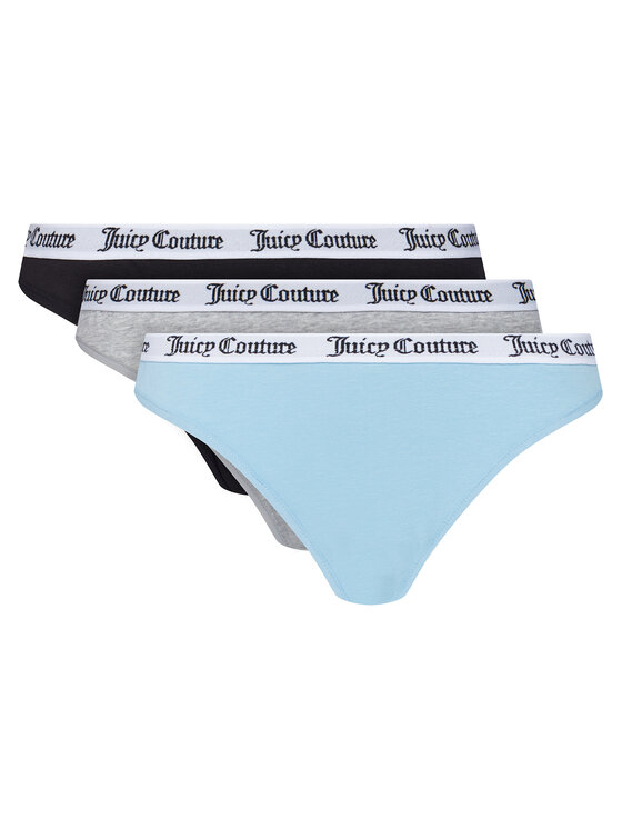 Juicy Couture Komplet 3 par fig klasycznych Diddi JCLBR224572 Kolorowy