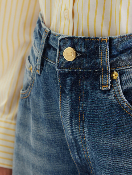 Tommy Hilfiger Tommy Hilfiger Jeansy WW0WW48535 Modrá Barrel Fit