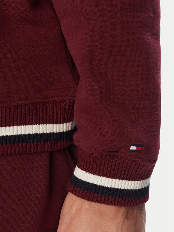 Tommy Hilfiger Tommy Hilfiger Hanorac UM0UM04057 Roșu închis Regular Fit