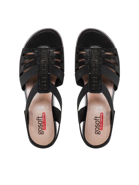 Go Soft Go Soft Sandalen WI23-LUCY-01 Schwarz