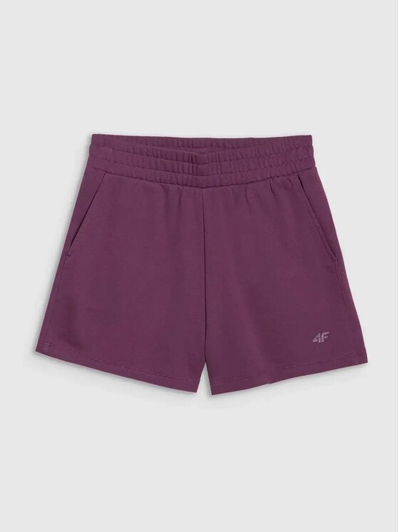 4F 4F Šortky 4FWMM00TSHOF542-50S Fialová Regular Fit
