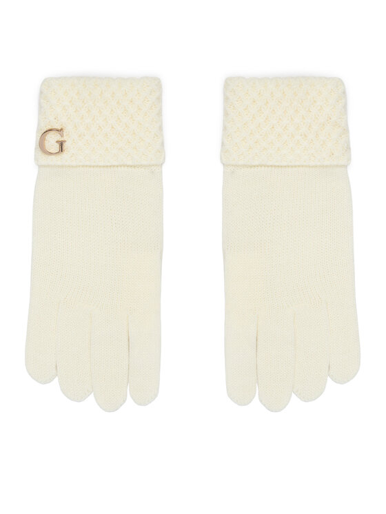 Guess Guess Pirštinės AW5649 WOL02 Kreminė