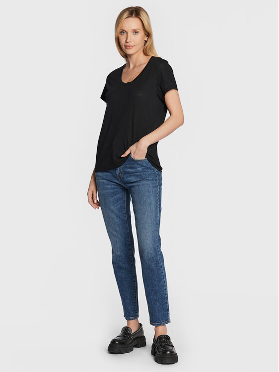 American Vintage American Vintage Тишърт Jacksonville JAC48H22 Черен Regular Fit