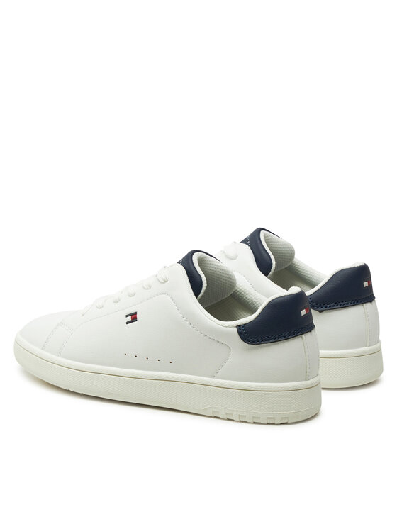 Tommy Hilfiger Tommy Hilfiger Tenisice Low Cut Lace-Up Sneaker T3X9-33848-1355 S Bijela