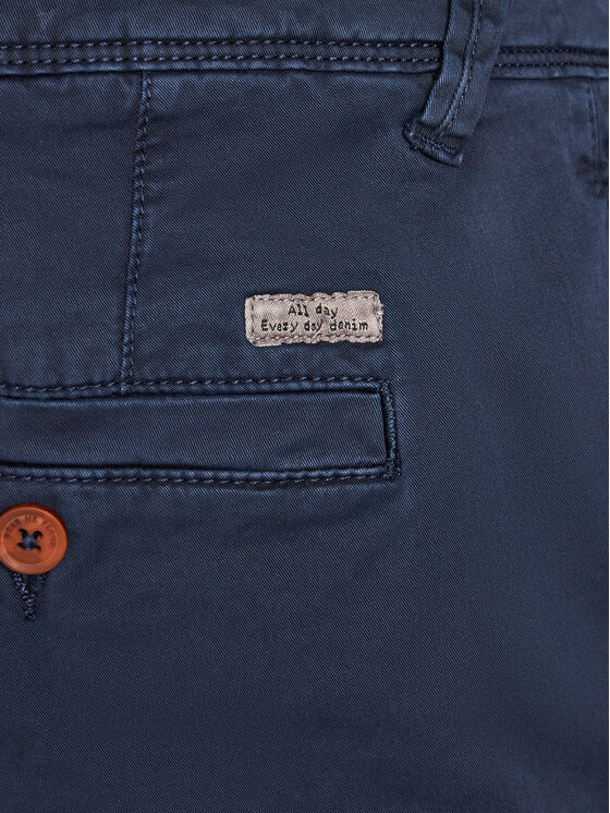 Blend Blend Chino 20716448 Tamnoplava Slim Fit