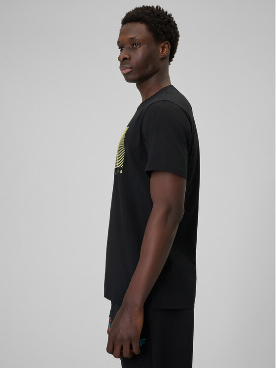 4F 4F T-Shirt COMMERCIAL 12 Czarny Regular Fit