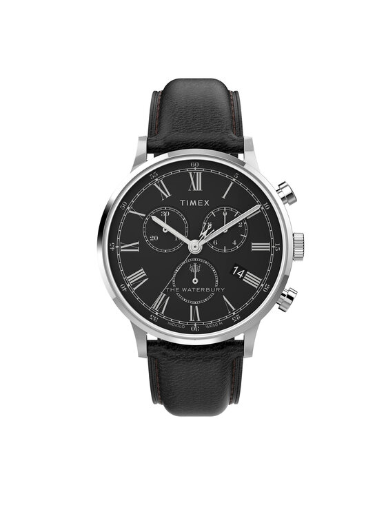 Timex Timex Käekell Waterbury Chronograph TW2U88300 Must