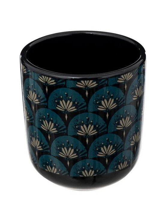 MIAhome MIAhome Kubek do espresso 4 szt. Peacock Czarny