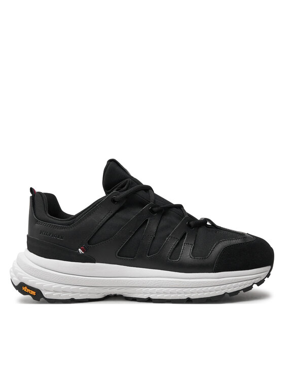 Tommy Hilfiger Superge Tech Runner Craft Vibram FM0FM05133 Črna