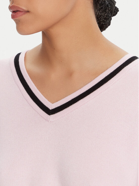 Liu Jo Sport Liu Jo Sport Пуловер TF5229 MS59L Розов Regular Fit