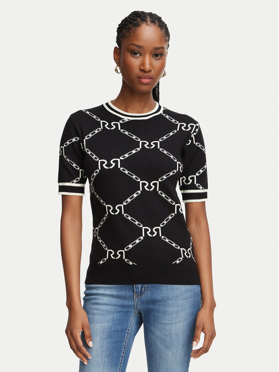 Rinascimento Rinascimento Pulover CFM0011924003 Črna Regular Fit