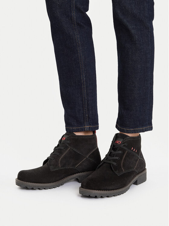 Lasocki Lasocki Schnürschuhe CEO-WI16-GIRO-08 Schwarz