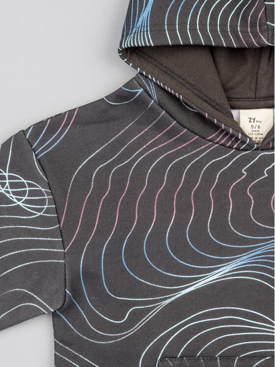 Zippy Zippy Felpa ZKBAP0202 23053 Grigio Regular Fit