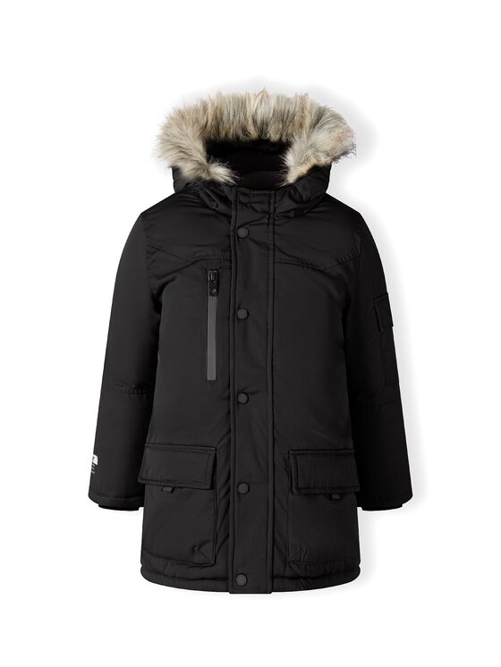 minoti minoti Kurtka zimowa 19COAT70 Czarny Regular Fit