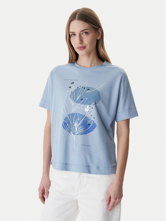 ONLY Tricou Jany 15356044 Albastru Regular Fit