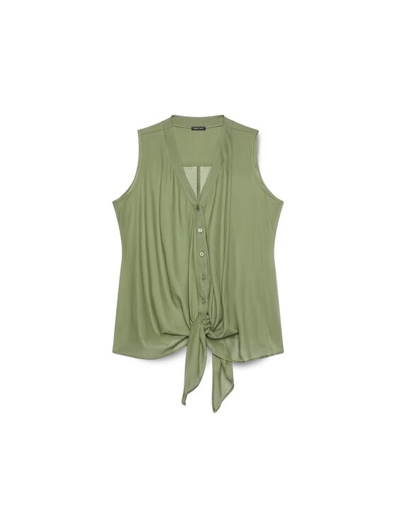 Fiorella Rubino Fiorella Rubino Camicia 500AT001583N035 Verde Regular Fit