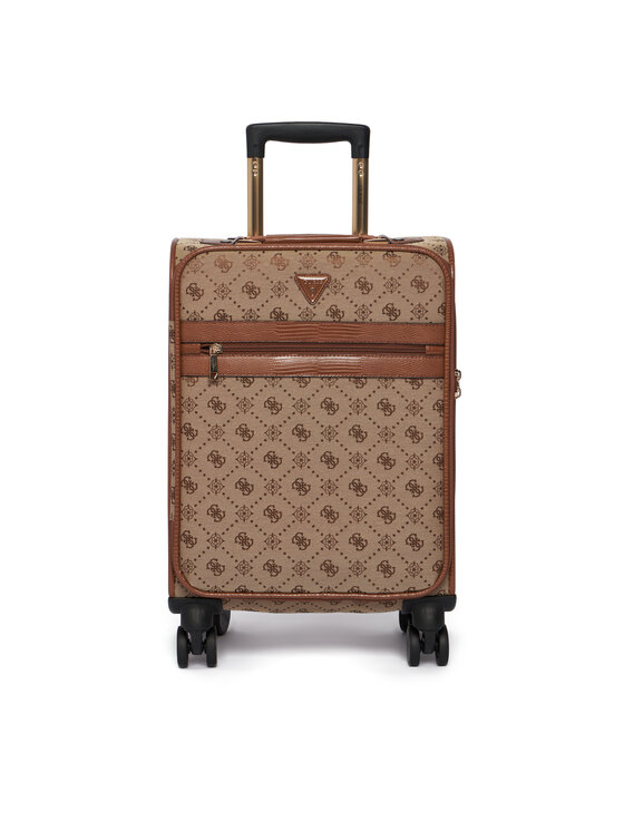 Guess Valiză de cabină Melinda Logo TWLP99 02983 Bej