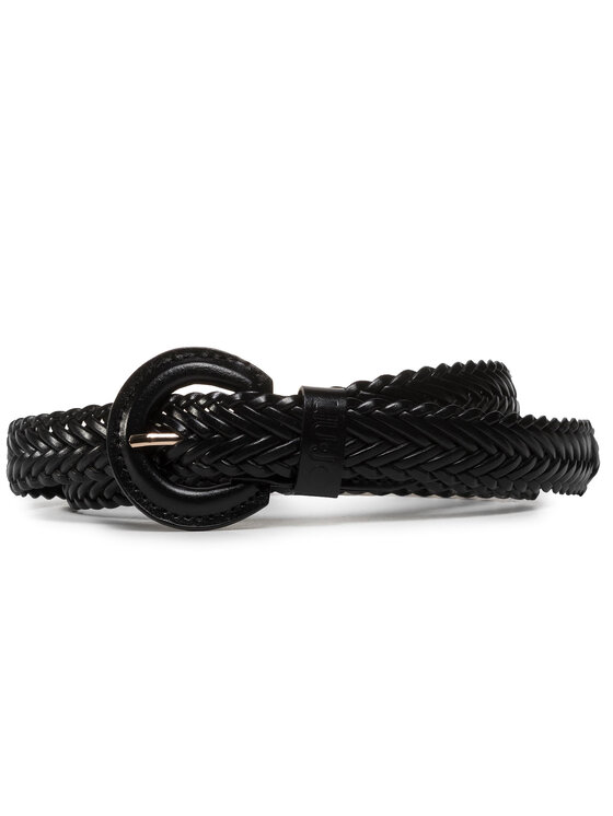 Liu Jo Liu Jo Cintura da donna Cintura Pelle Intrec FA0391 P0300 Nero