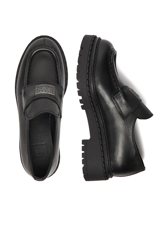 G-Star Raw G-Star Raw Loafersy EO-DOLUNAY-25FW05 Czarny