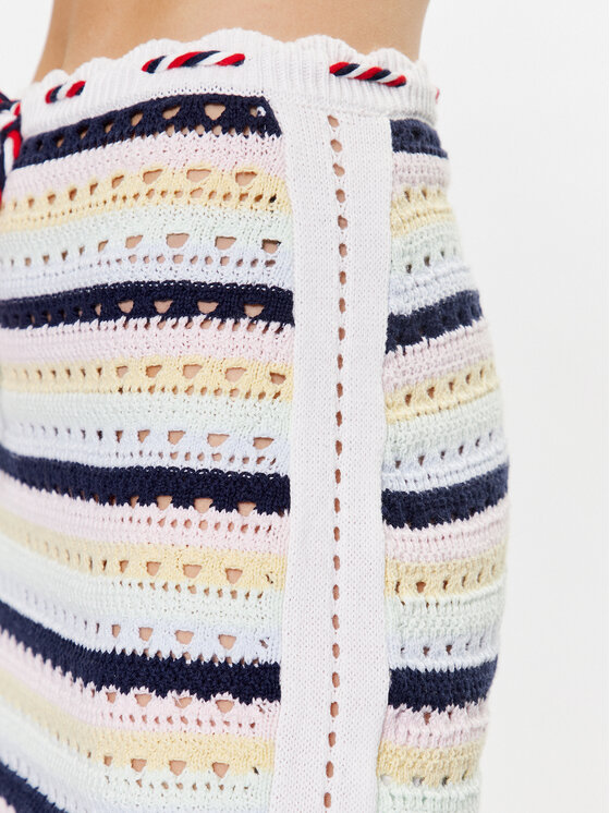 Tommy Jeans Tommy Jeans Mini krilo Summer DW0DW15393 Pisana Regular Fit