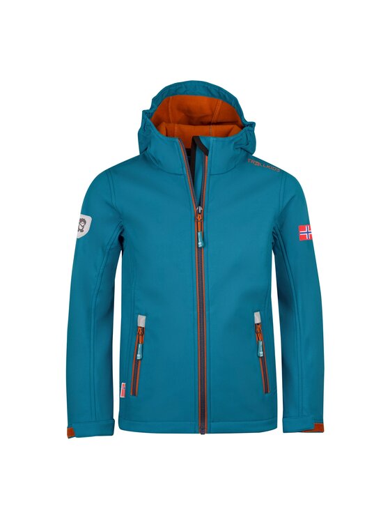 TROLLKIDS TROLLKIDS Kurtka softshell 161-178 Turkusowy Regular Fit
