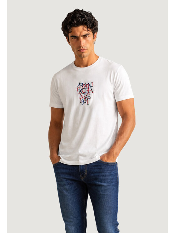 Armani Exchange Armani Exchange T-shirt XM003063 AF10358 Bianco Casual Fit