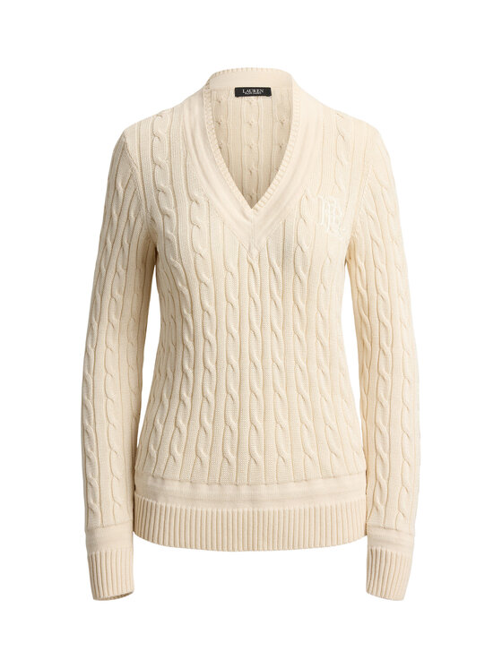 LAUREN RALPH LAUREN LAUREN RALPH LAUREN Pullover 200888795011 Creme Relaxed Fit
