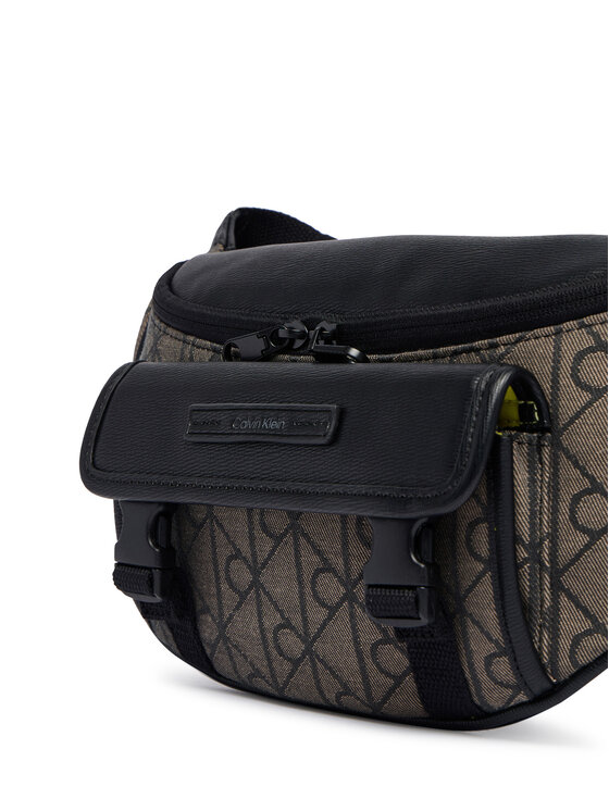 Calvin Klein Calvin Klein Rankinė ant juosmens﻿ Mixed Emblem Aop LV04D3382G Smėlio