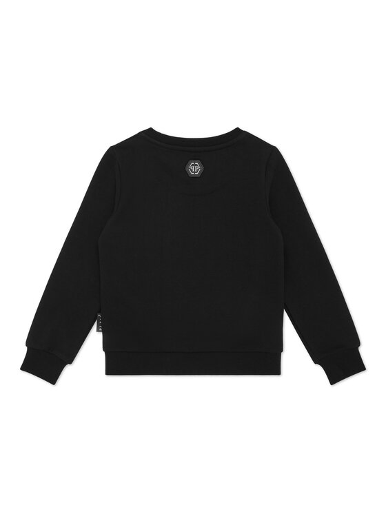 PHILIPP PLEIN PHILIPP PLEIN Bluza 28165 Czarny Regular Fit
