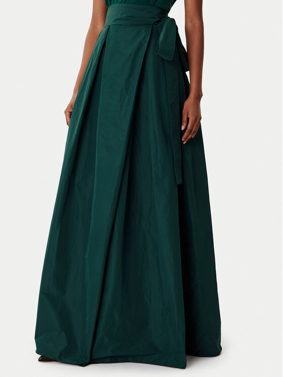 PINKO Spódnica maxi 105645 Y3LE Zielony Regular Fit