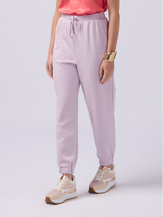 Oltre Oltre Pantaloni di tessuto P819J002273N006 Viola Boy Fit