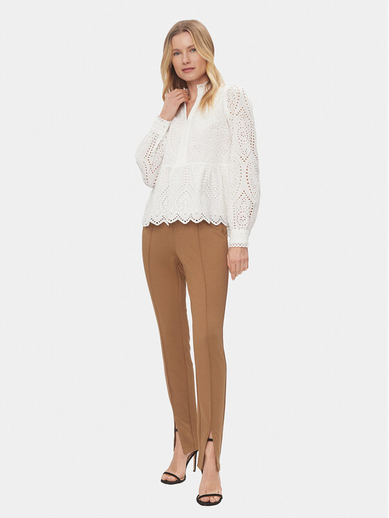 YAS YAS Блузка Holi 26026822 Білий Regular Fit