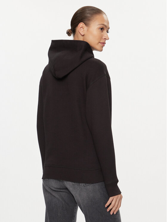 Tommy Jeans Tommy Jeans Mikina Classic DW0DW17329 Čierna Relaxed Fit