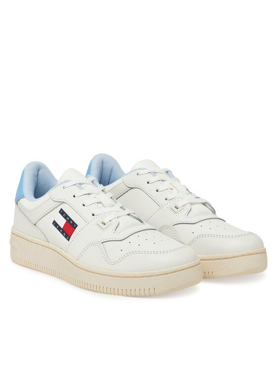 Tommy Jeans Tommy Jeans Αθλητικά Tjw Retro Basket Ess EN0EN02505 Λευκό