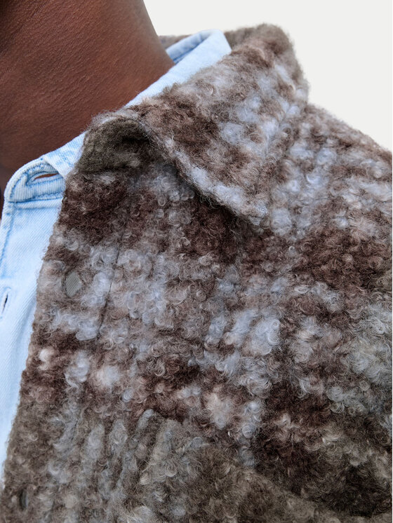 Jack & Jones Jack & Jones Риза-яке Denver 12293835 Hnědá Loose Fit