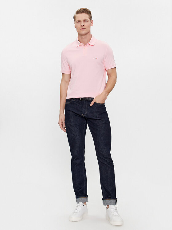 Tommy Hilfiger Tommy Hilfiger Polo 1985 MW0MW17770 Rosa Regular Fit