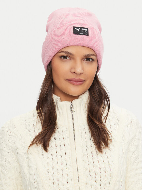 Puma Cepure Archive Heather Beanie 021739 27 Rozā