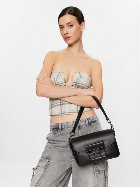 LOVE MOSCHINO LOVE MOSCHINO Дамска чанта JC4200PP0HKW0000 Черен