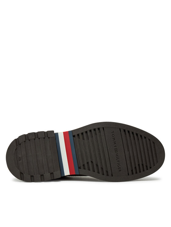 Tommy Hilfiger Tommy Hilfiger Pusbačiai Comfort Lwt Lth Shoe FM0FM05172 Ruda