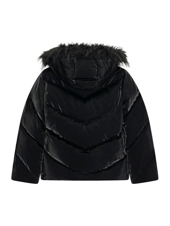 Guess Guess Geacă din puf J6BL14 W4006 Negru Regular Fit
