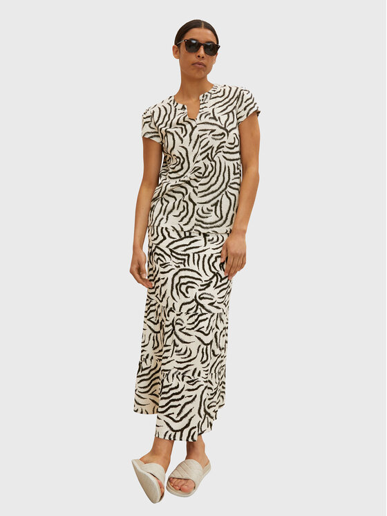 Tom Tailor Tom Tailor Fustă maxi 1031673 Bej Regular Fit