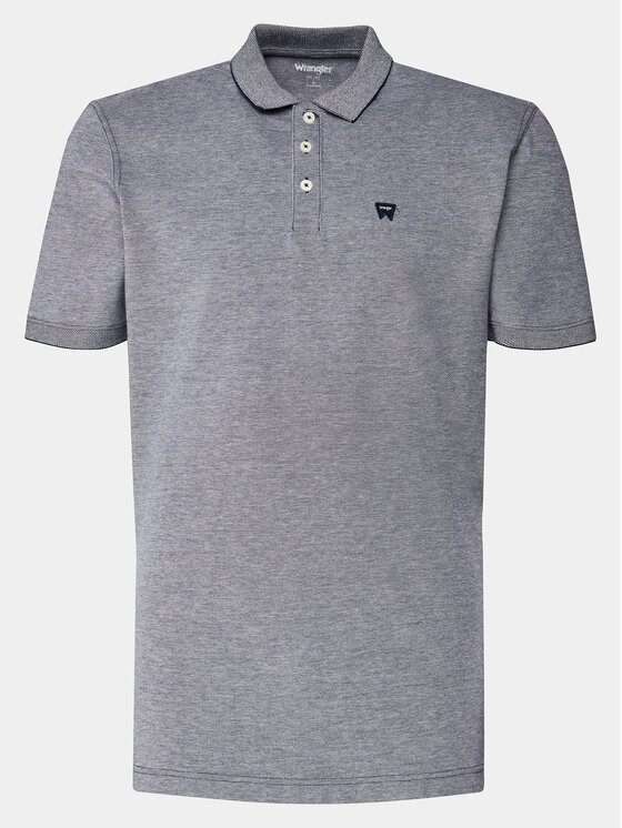 Wrangler Wrangler Polokošeľa Refined 112350390 Modrá Regular Fit