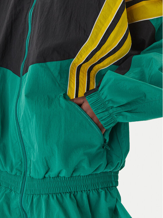 adidas adidas Každodenné šaty Santiago KC9133 Zelená Oversize
