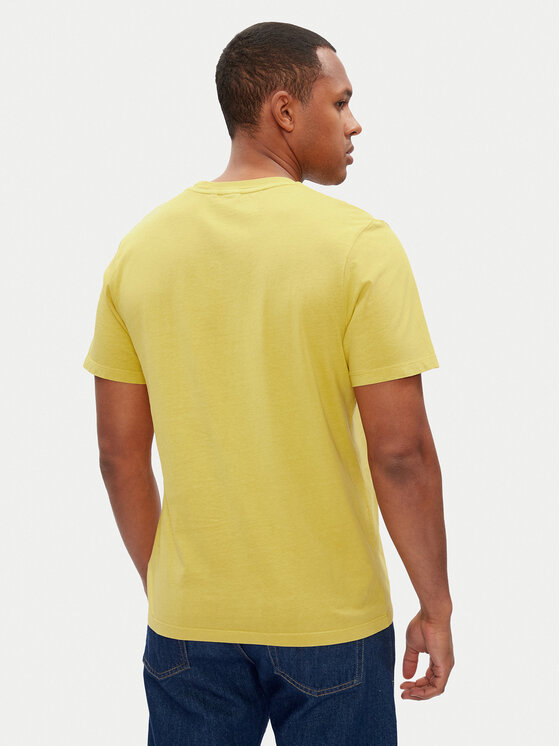 Pepe Jeans Pepe Jeans Тишърт Jacko PM508664 Жълт Regular Fit