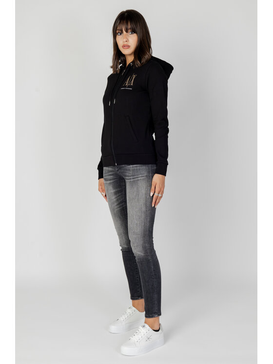 Armani Exchange Armani Exchange Felpa SWEATSHIRT Nero Shirt Fit