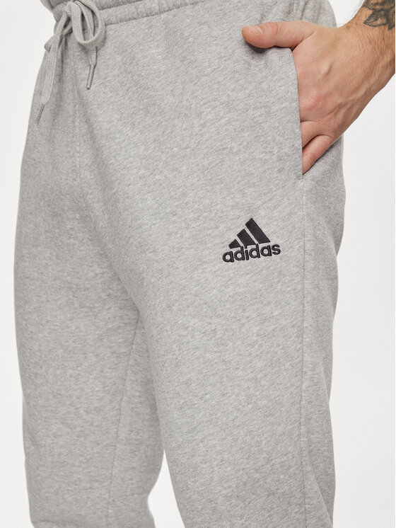 adidas adidas Spodnie dresowe Essentials Fleece HL2230 Szary Regular Fit