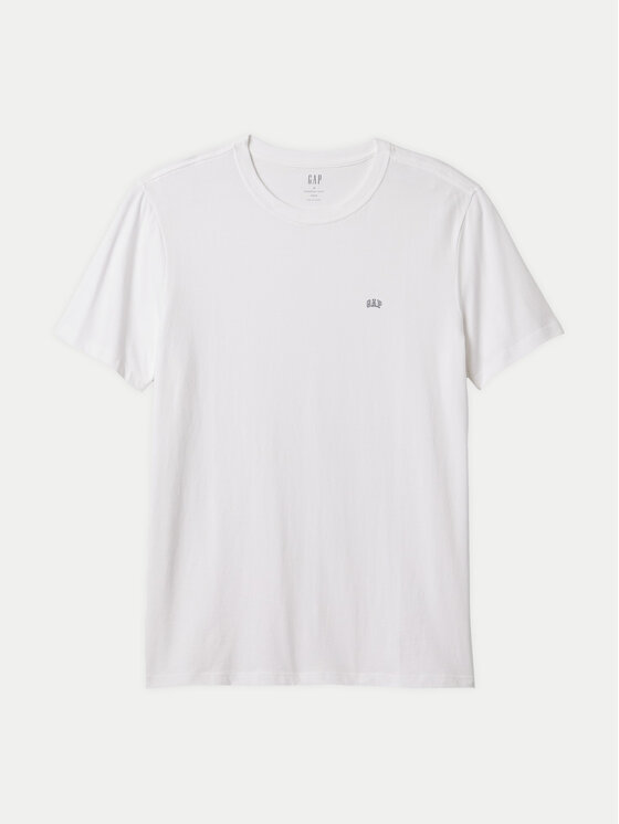 Gap Gap T-Shirt 502022-01 Bílá Regular Fit
