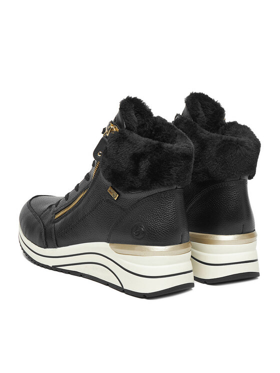 Remonte Remonte Schnürschuhe CEO-D0T77-02 Schwarz